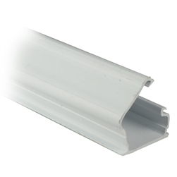 WholesaleCables.com 31R1-000WH 3/4 inch Surface Mount Cable Raceway White Straight 6 foot Section