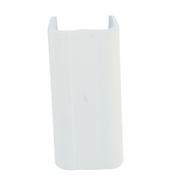 WholesaleCables.com 31R1-002WH 3/4 inch Surface Mount Cable Raceway White Joint Cover