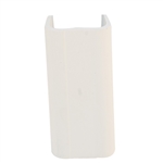 WholesaleCables.com 31R2-002IV 1.25 inch Surface Mount Cable Raceway Ivory Joint Cover