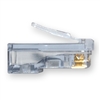 WholesaleCables.com 32D0-510HD 100 Pieces EZ RJ45 Shielded Cat5e Crimp Plugs Slide Through Wires