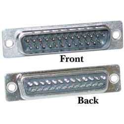 WholesaleCables.com 3530-01025 DB25 Male D-Sub Connector Solder Type