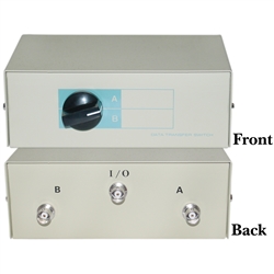 WholesaleCables.com 40B1-01602 AB 2 Way Switch Box BNC Female