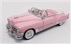 WholesaleCables.com Elvis Pink Cadillac Convertible (1949, 1:18 scale diecast model car, Pink) 48887EP