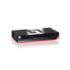 WholesaleCables.com 71X6-00608 8 Port Gigabit Ethernet Switch Black with Red Trim Energy Efficient Ethernet / IEEE 802.3az Support