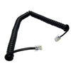 WholesaleCables.com 8104-44215BK 15ft Headset to Phone Cord (Voice) RJ22 4P / 4C Black Coil Reverse