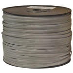 WholesaleCables.com 8608-1000F 1000ft Bulk Phone Cord Silver Satin 28/8 (28 AWG 8 Conductor) Spool