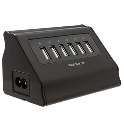 90W1-10106 USB 6 Port Desktop Charge Station 8A
