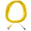 WholesaleCables.com LCST-01220 20meter 65.6ft Fiber Optic Cable LC / ST Singlemode Duplex 9/125