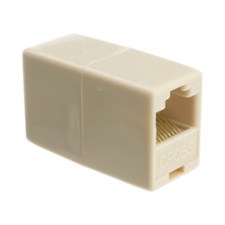 MC-8P8C-RE RJ45 8P8C (Reverse) Telephone Inline Coupler