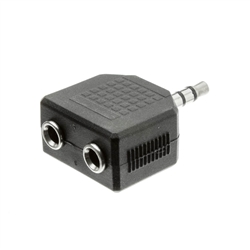 PHONO-Y1 3.5mm Stereo Splitter 3.5mm Stereo Male to Dual 3.5mm Stereo Female