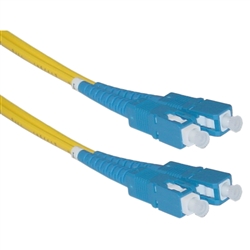 SCSC-01201 1meter 3.3ft Fiber Optic Cable SC / SC Singlemode Duplex 9/125