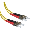 WholesaleCables.com STST-01202 2meter 6.6 ft Fiber Optic Cable ST / ST Singlemode Duplex 9/125