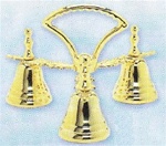 Gold Plated Altar Bells