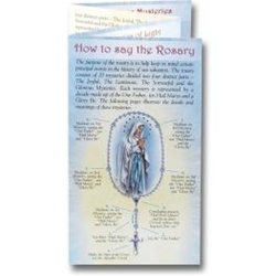 How to Pray the Rosary Pamphlet