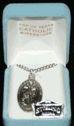 Saint Christopher Sterling Silver Medal