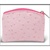 Pink Ostrich Skin Pattern Rosary Pouch