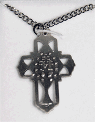 Sterling Silver Miraculous Medal Cross