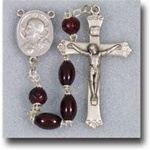 Genuine Cocoa Bead Rosary