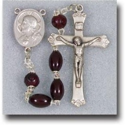 Genuine Cocoa Bead Rosary