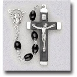 Plastic Oval Bead Italian Rosary