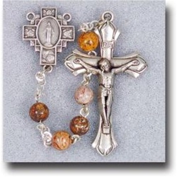 Genuine Handcrafted Jasper Rosary