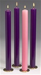 Large Advent Candles - 4 Piece, 1 Foot and 4 Inches