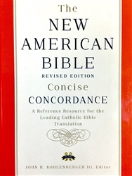 New American Bible Revised Edition Concise Concordance