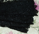 Long Black Lace Mantilla