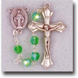 August Birthstone Rosary