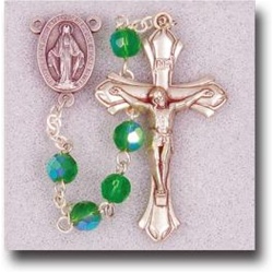 May Birthstone Rosary