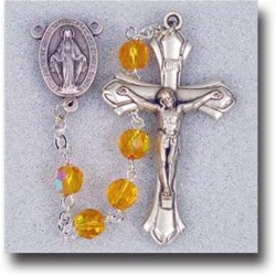 November Birthstone Rosary