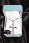 Sapphire Crystal Cross