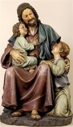 Jesus with Children Figure - 29 Inch