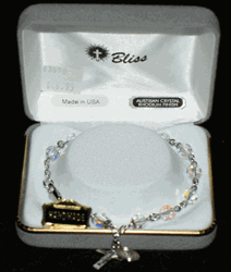 Austrian Crystal Rosary Bracelet