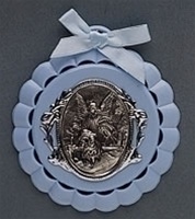 4 Inch, Boxed - Blue Cradle Medal