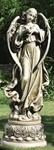 Angel Holding a Dove Figure - 46.75 Inch