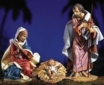 27 Inch, 3 Piece - Fontanini Holy Family