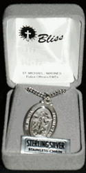 Saint Michael Military Medallion - Marines