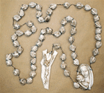 50 Inch - Italian Alabaster Wall Rosary