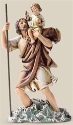 Saint Christopher Statue - 6 Inch