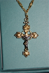 Two Toned Crucifix