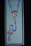 Blue Crystal Rosary