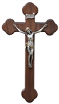 10" Clover Walnut Crucifix- Texas Catholic Superstore