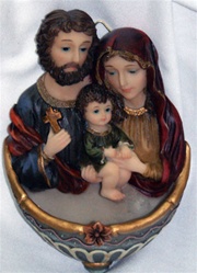 Holy Family Holy Water Font