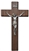 10" Walnut Tutone Crucifix- Texas Catholic Superstore