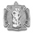 Saint Florian Sterling Silver Medal