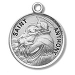 Saint Anthony Sterling Silver Medal