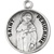 Saint Peregrine Sterling Silver Medal