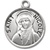 Saint Nicole Sterling Silver Medal