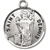 Saint Dennis Sterling Silver Medal